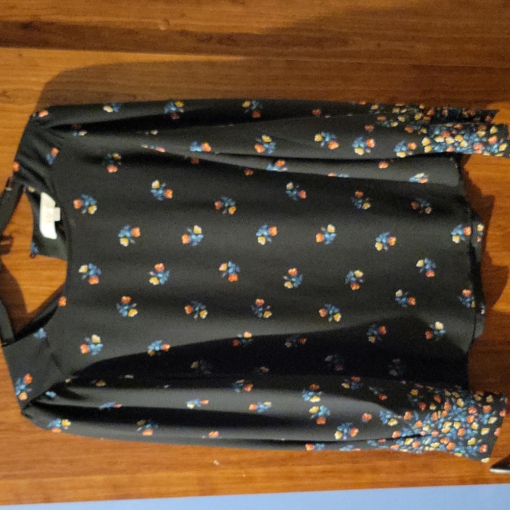 Loft floral blouse